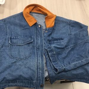 Short denim jacket